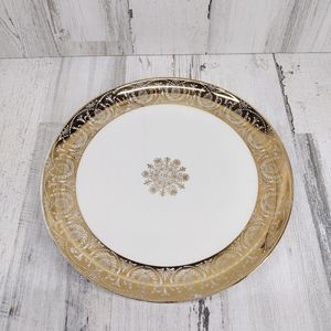 Vintage Milbern N.Y.C 22K Gold Fine China Dinner Plate
